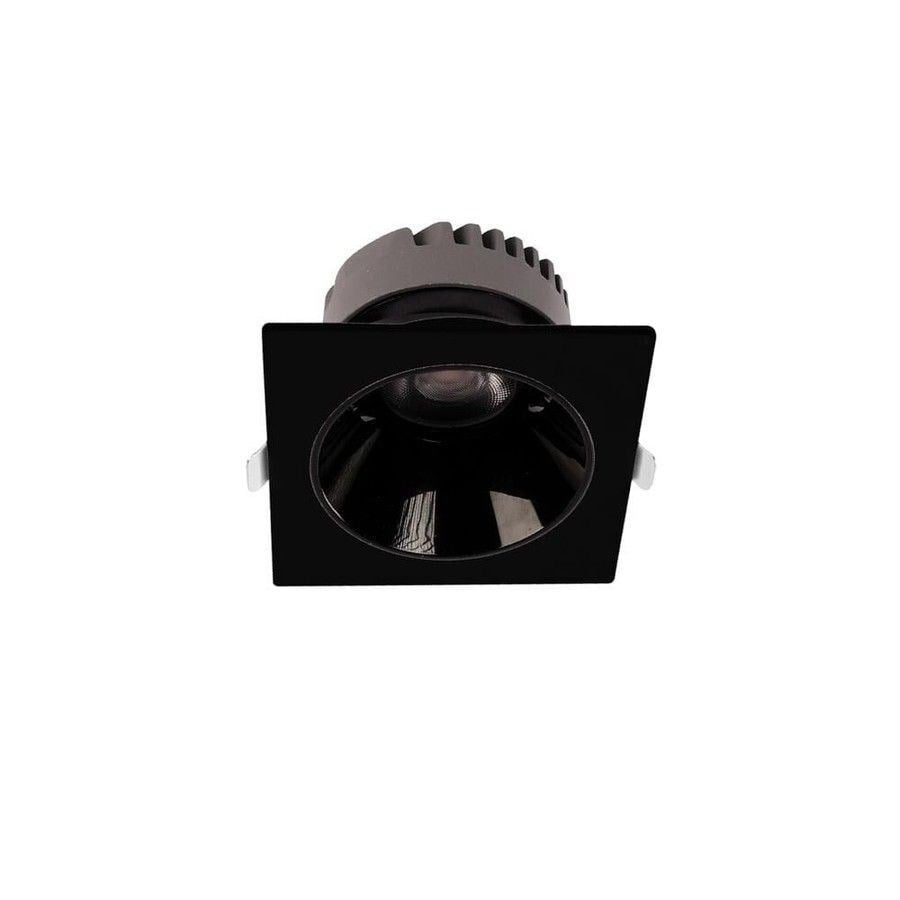 ACK AD10-02501 18W SIVA ALTI KARE DOWNLIGHT SİYAH 3000K