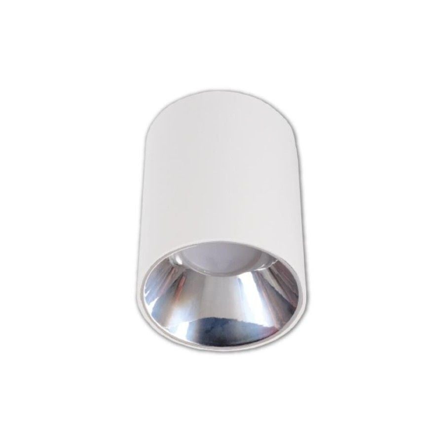 ACK AH03-08650 SIVAÜSTÜ DEKORATİF ARMATÜR KROM REFLEKTÖR BEYAZ METAL KASA