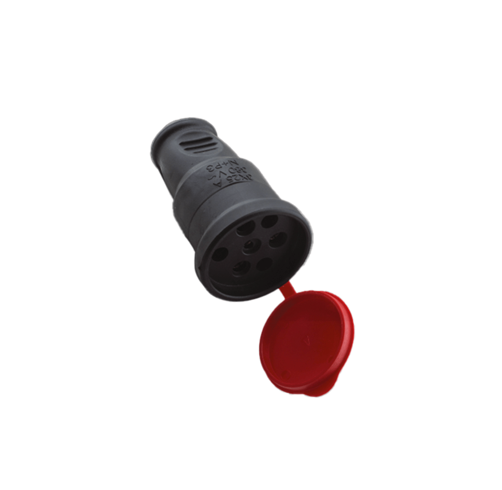 OREL 2204 3X25 KAUÇUK SEYYAR PRİZ