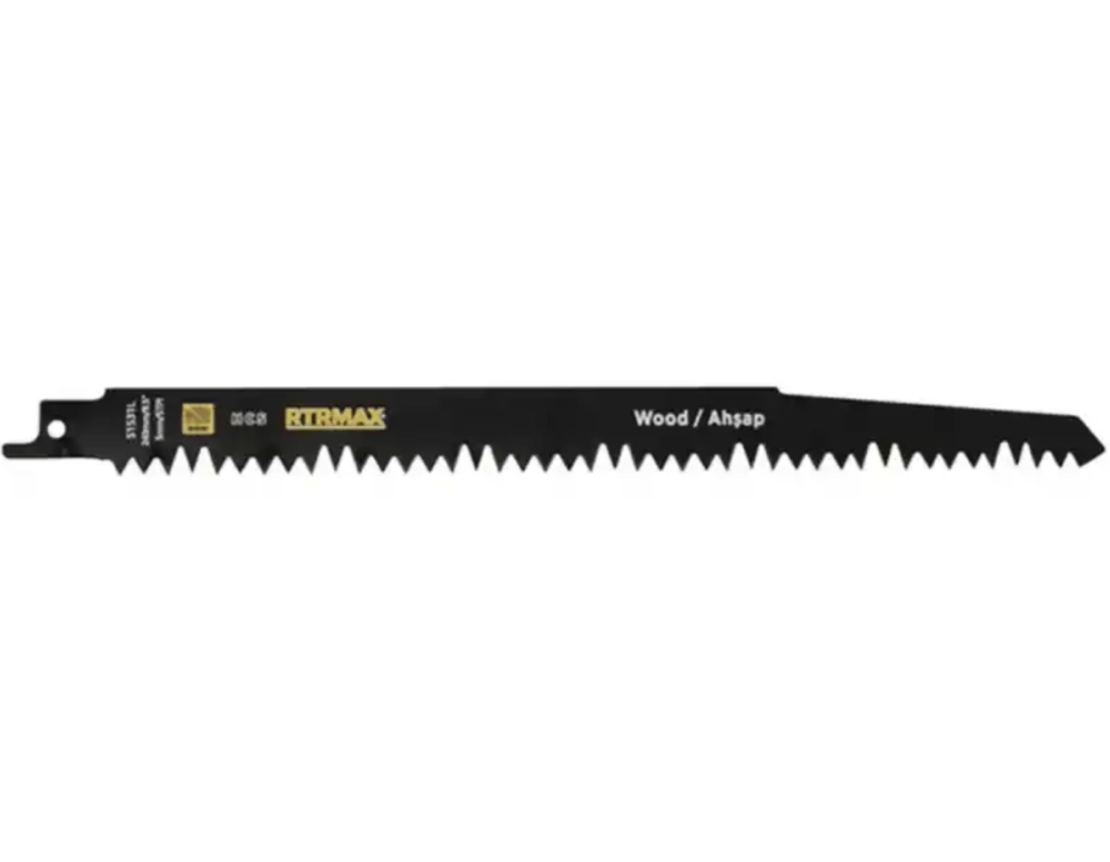 RTRMAX RH17666 S1531L AHŞAP HIZLI KESİM 240MM TİLKİ KUYRUĞU (5'Lİ SET) RTRM