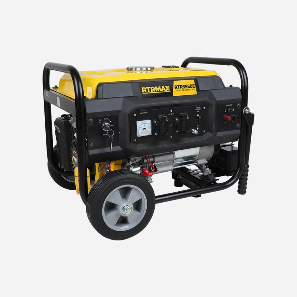 RTRMAX RTR3550E BENZİNLİ JENERATÖR 3.5 KVA/2.8 KW MARŞLI RTRMAX