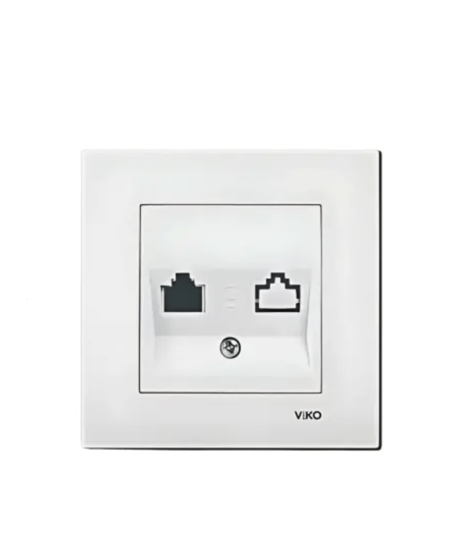 VİKO 90967062  K/M BEYAZ İKİLİ DATA JAKSIZ