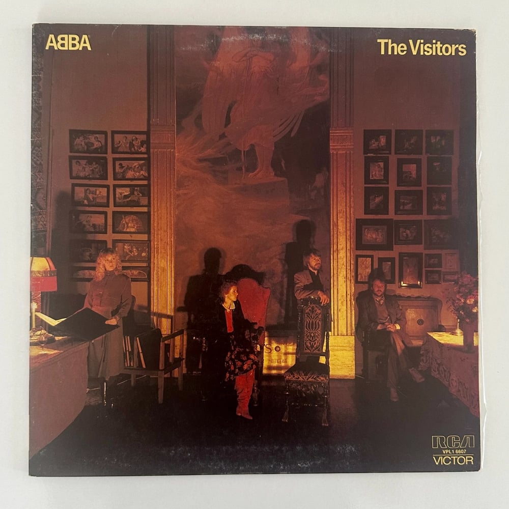 ABBA – The Visitors Dönem Baskı Plak
