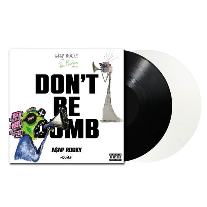 Asap Rocky - Don't Be Dumb (Black & White Vinyl) - Plak