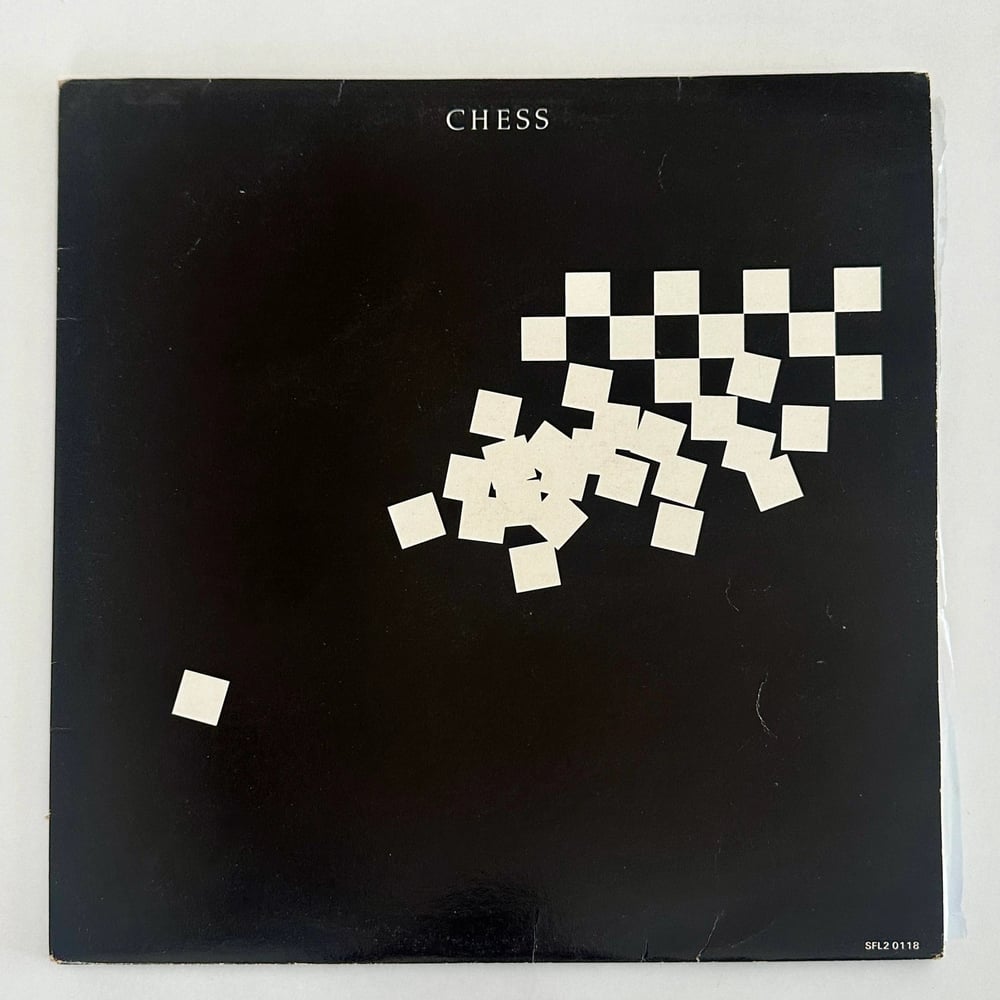 Benny Andersson, Tim Rice, Björn Ulvaeus – Chess Dönem Baskı Plak 