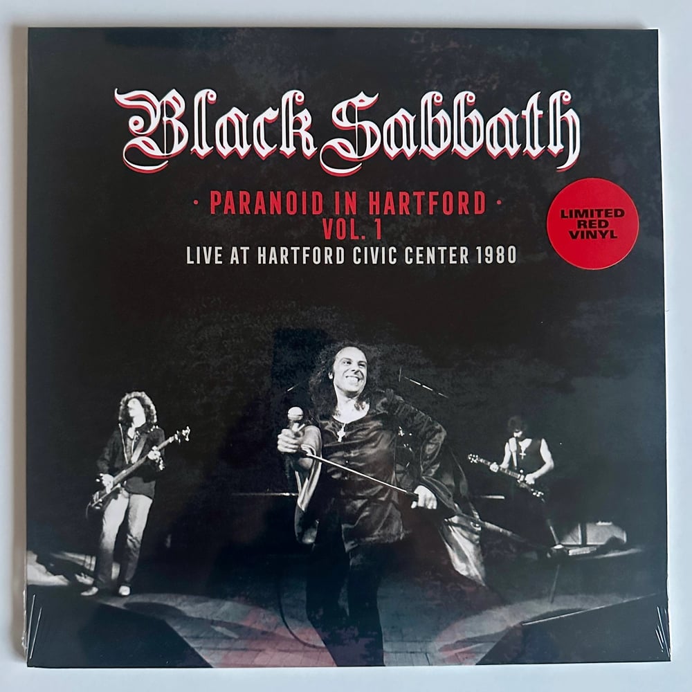 Black Sabbath - Paranoid In Hartford Vol 1 FM Broadcast (Red) Limitli Kırmızı Plak