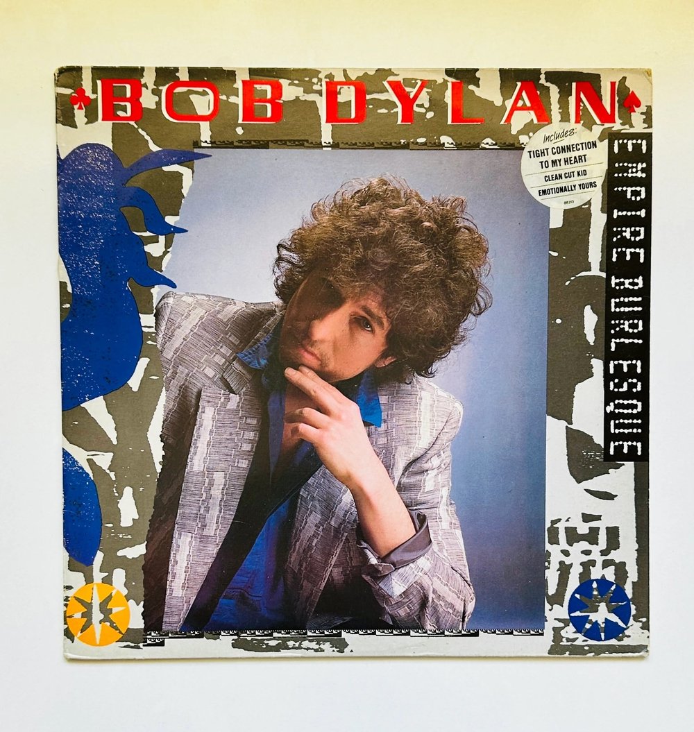 Bob Dylan – Empire Burlesque Dönem Baskı Plak