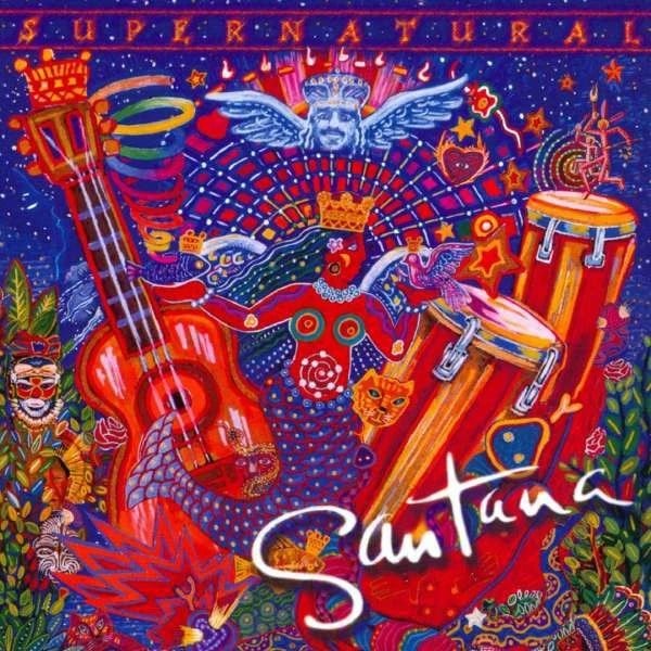 Carlos Santana - Supernatural (Blue Vinyl) - Plak