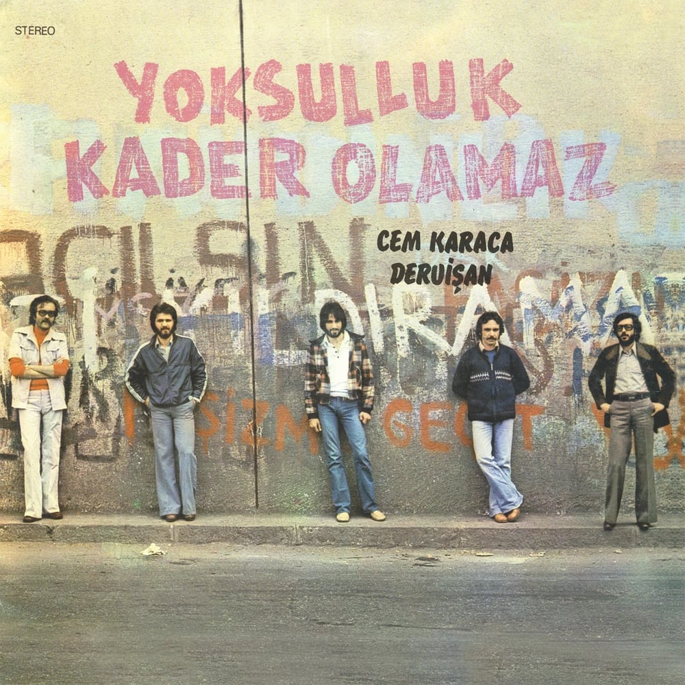 Cem Karaca - Yoksulluk Kader Olamaz - İspanya Baskı Plak
