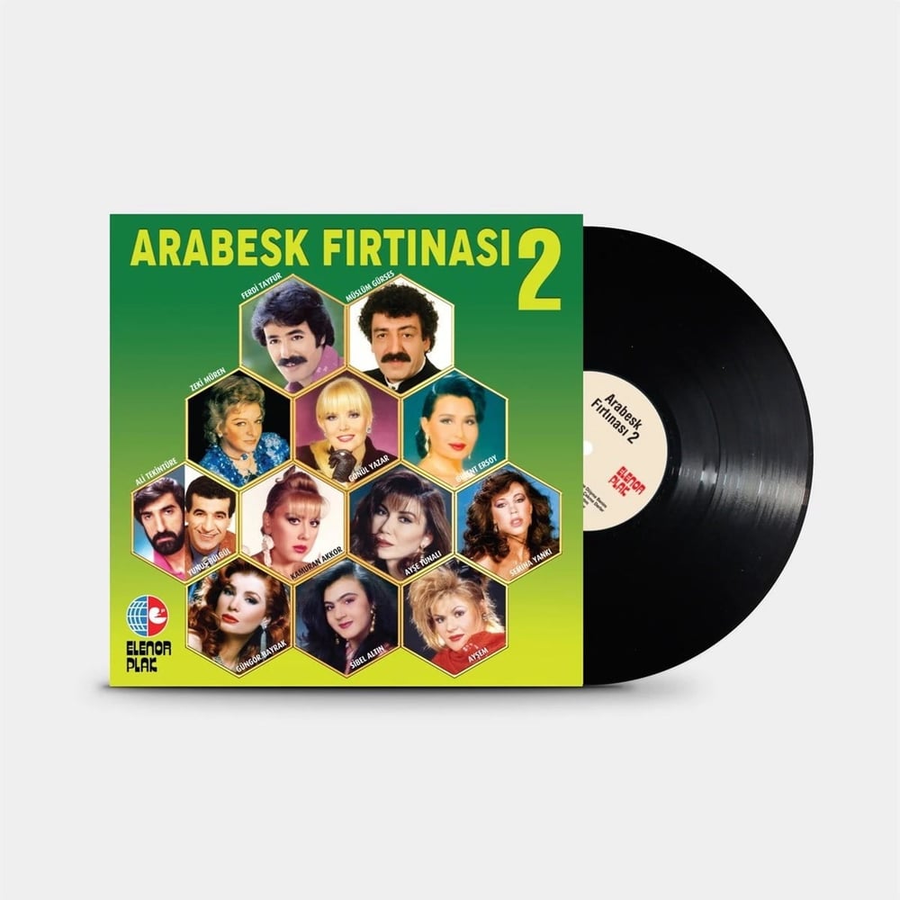 Çeşitli Sanatçılar - Arabesk Fırtınası 2 - Plak