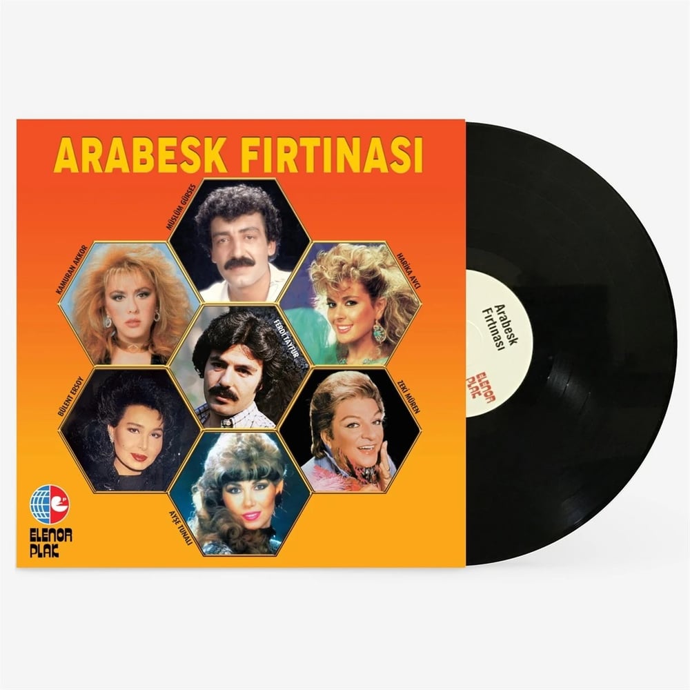Çeşitli Sanatçılar - Arabesk Fırtınası - Plak