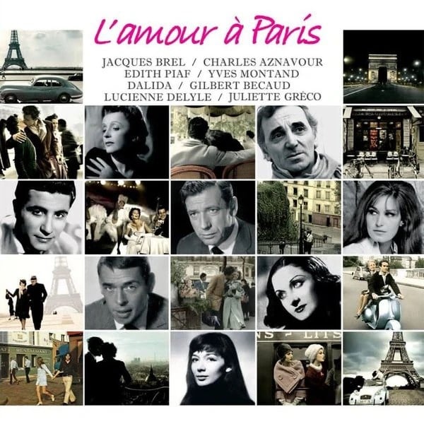 Çeşitli Sanatçılar - L'amour a Paris - Plak