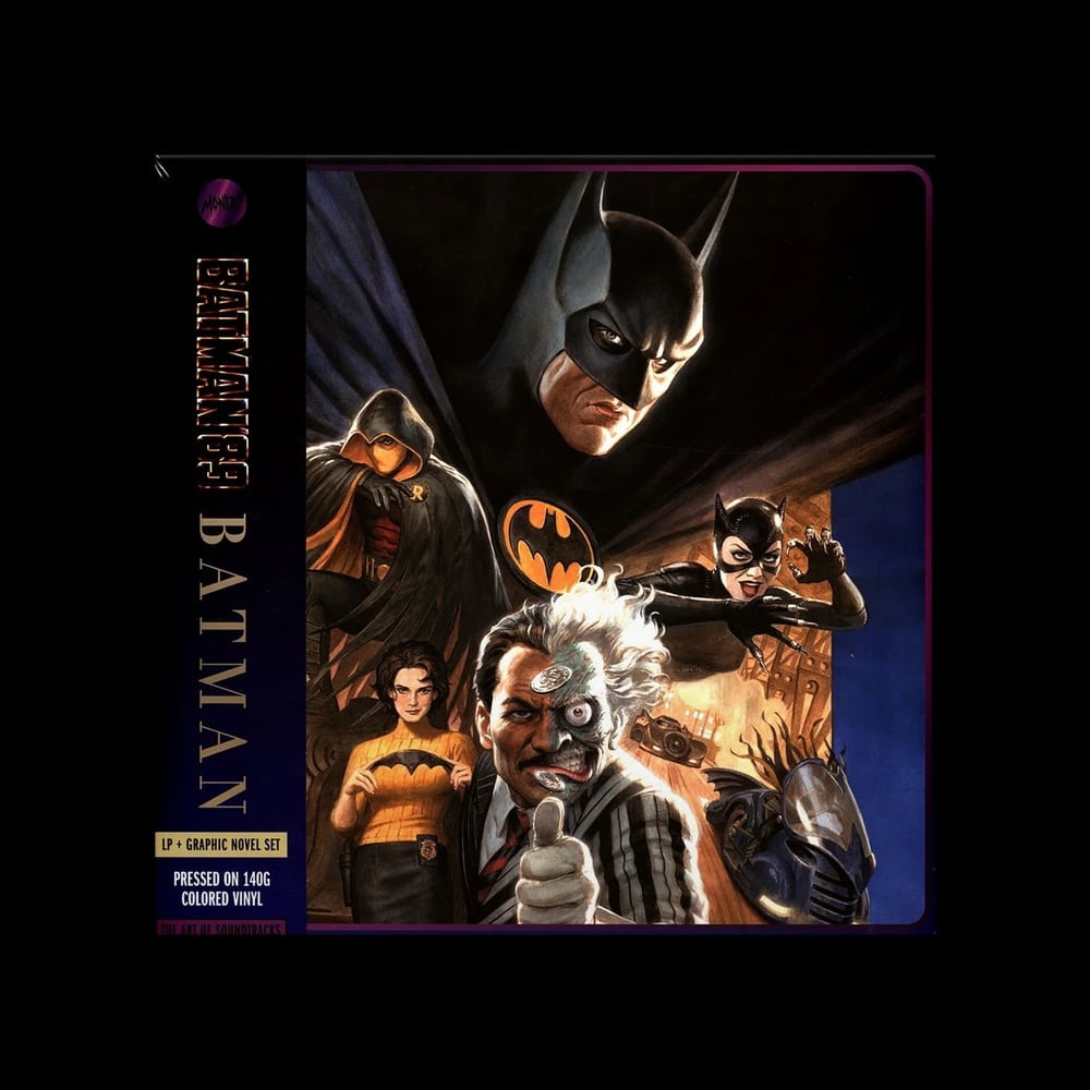 Danny Elfman - Batman '89 (Original Motion Picture Score) (Graphic Novel Box Set) (Colored Vinyl) - Plak