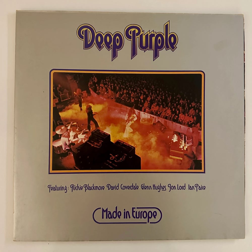 Deep Purple – Made In Europe Dönem Baskı Plak