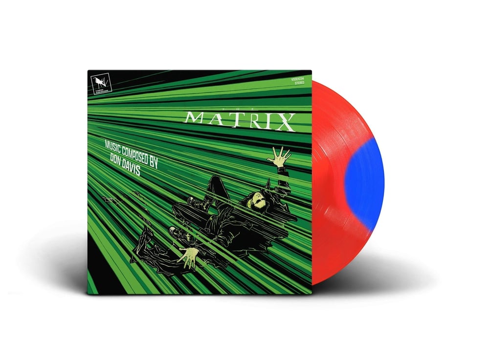 Don Davis - The Matrix - Original Motion Picture Score (Limited Edition) (Red & Blue Moon Phase Vinyl) - Plak