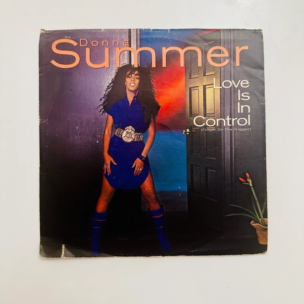 Donna Summer – Love Is In Control (Finger On The Trigger) Dönem Baskı 45 lik Plak