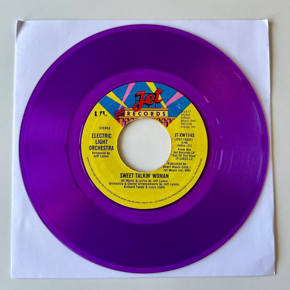 Electric Light Orchestra – Sweet Talkin' Woman Dönem Baskı 45 lik Plak