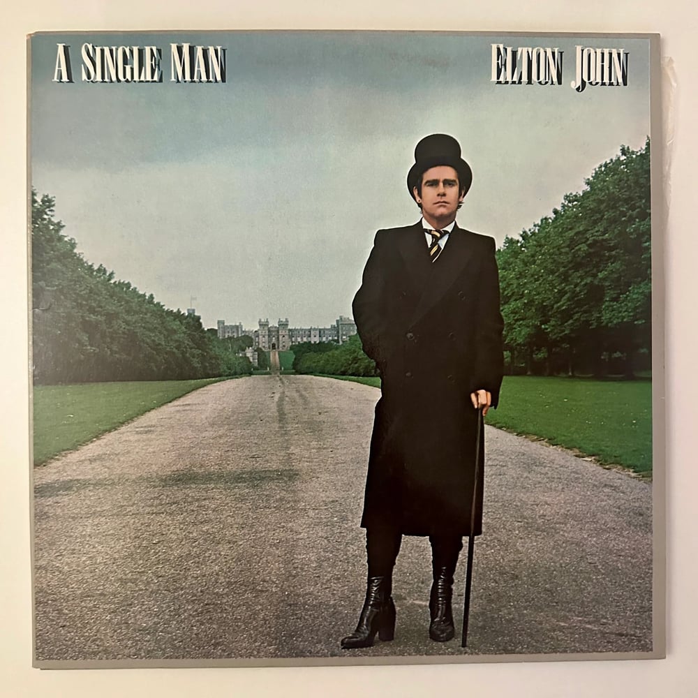 Elton John – A Single Man Avustralya Baskı Dönem Plak