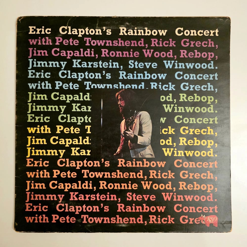 Eric Clapton - Eric Clapton's Rainbow Concert - Dönem Baskı Plak