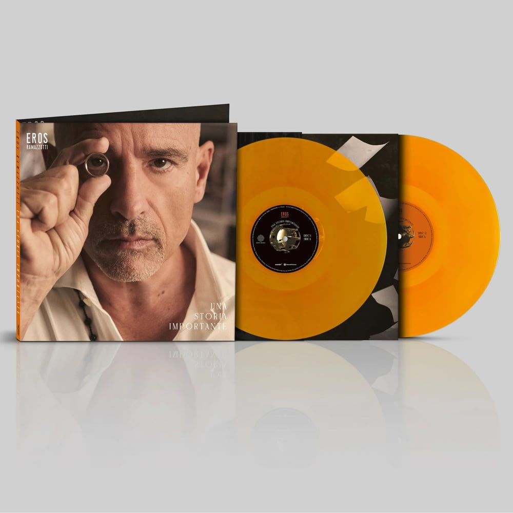 Eros Ramazzotti - Una Storia Importante (Orange Vinyl) - Plak
