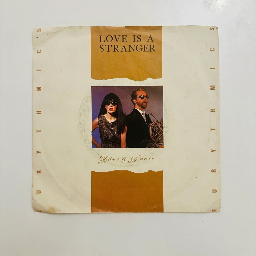 Eurythmics – Love Is A Stranger Dönem Baskı 45 lik Plak