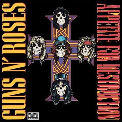 Guns N' Roses - Appetite for Destruction - Plak