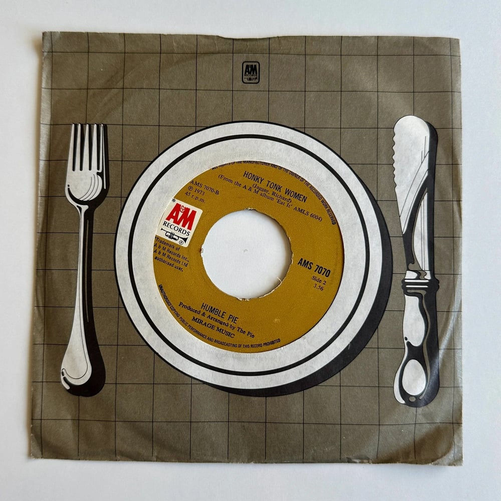 Humble Pie – Get Down To It Dönem Baskı 45 lik Plak