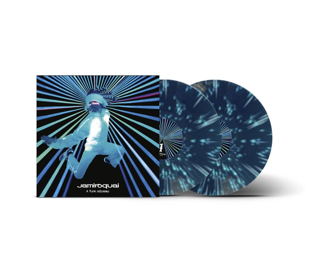 Jamiroquai - A Funk Odyssey (Limited Edition - Corner Of The Earth Blue Green Splatter Vinyl) - Plak