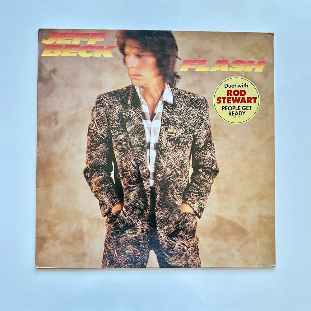 Jeff Beck ‎– Flash Dönem Baskı Plak