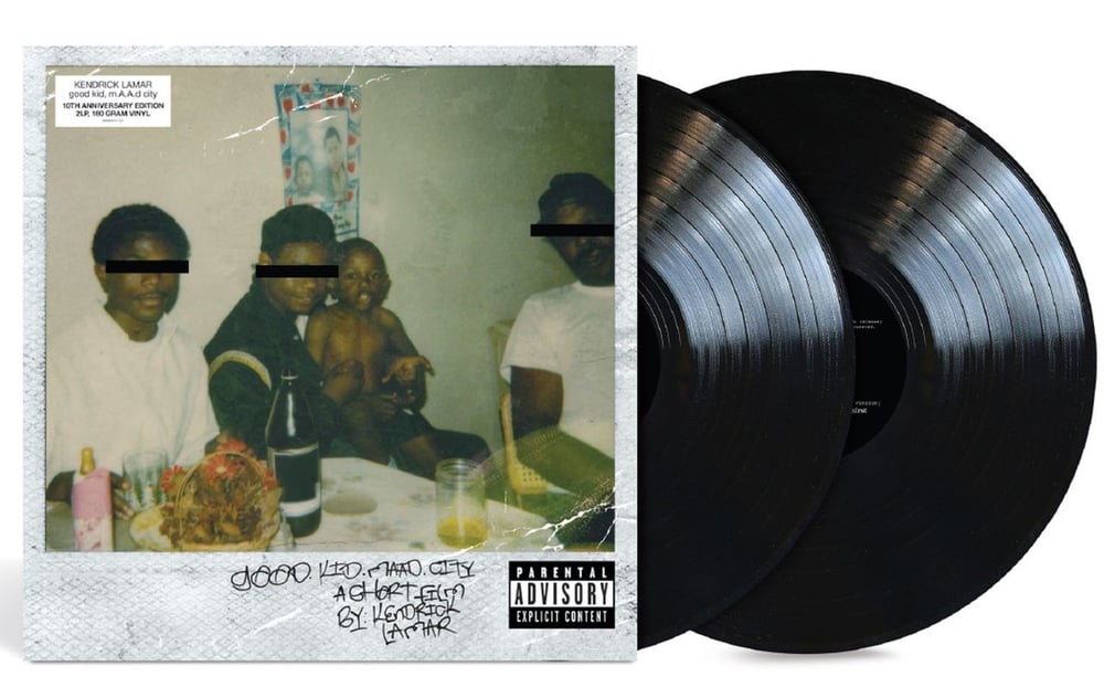Kendrick Lamar - Good Kid, M.A.A.D City (180g) (Limited 10th Anniversary Edition) (Black Vinyl) - Plak