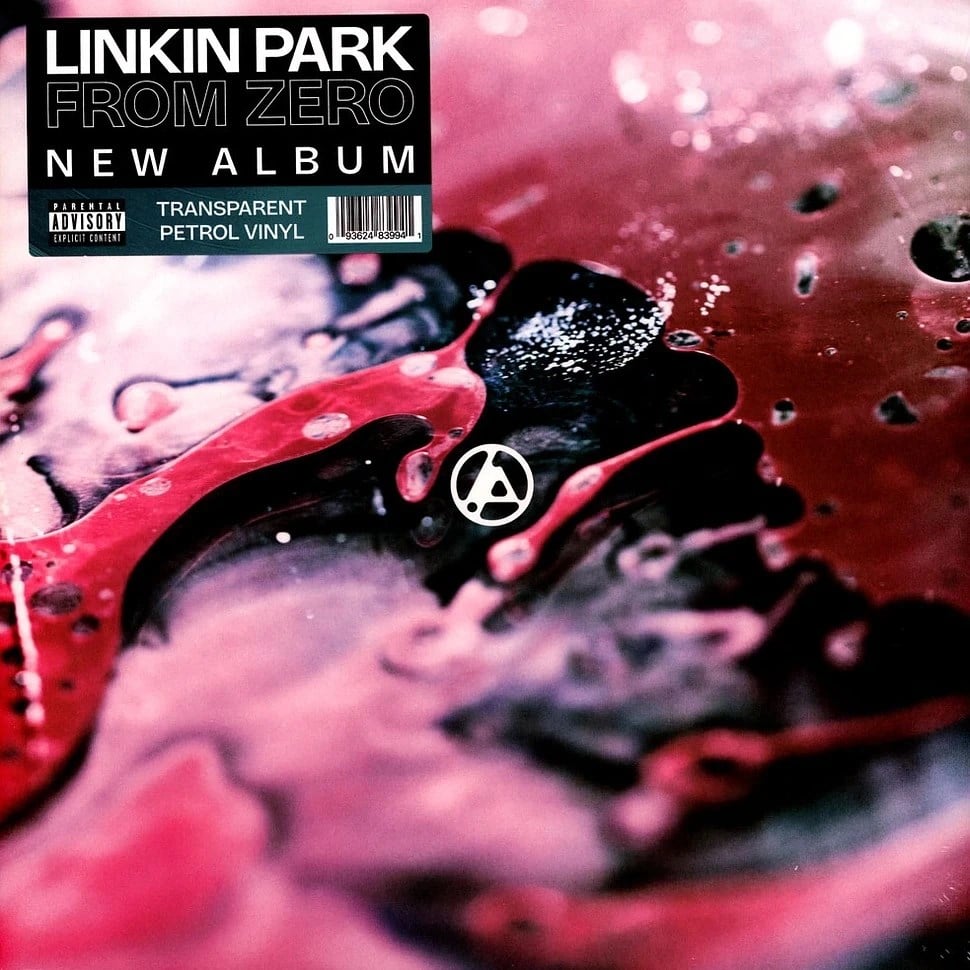 Linkin Park - From Zero (Transparent Petrol Vinyl) Plak