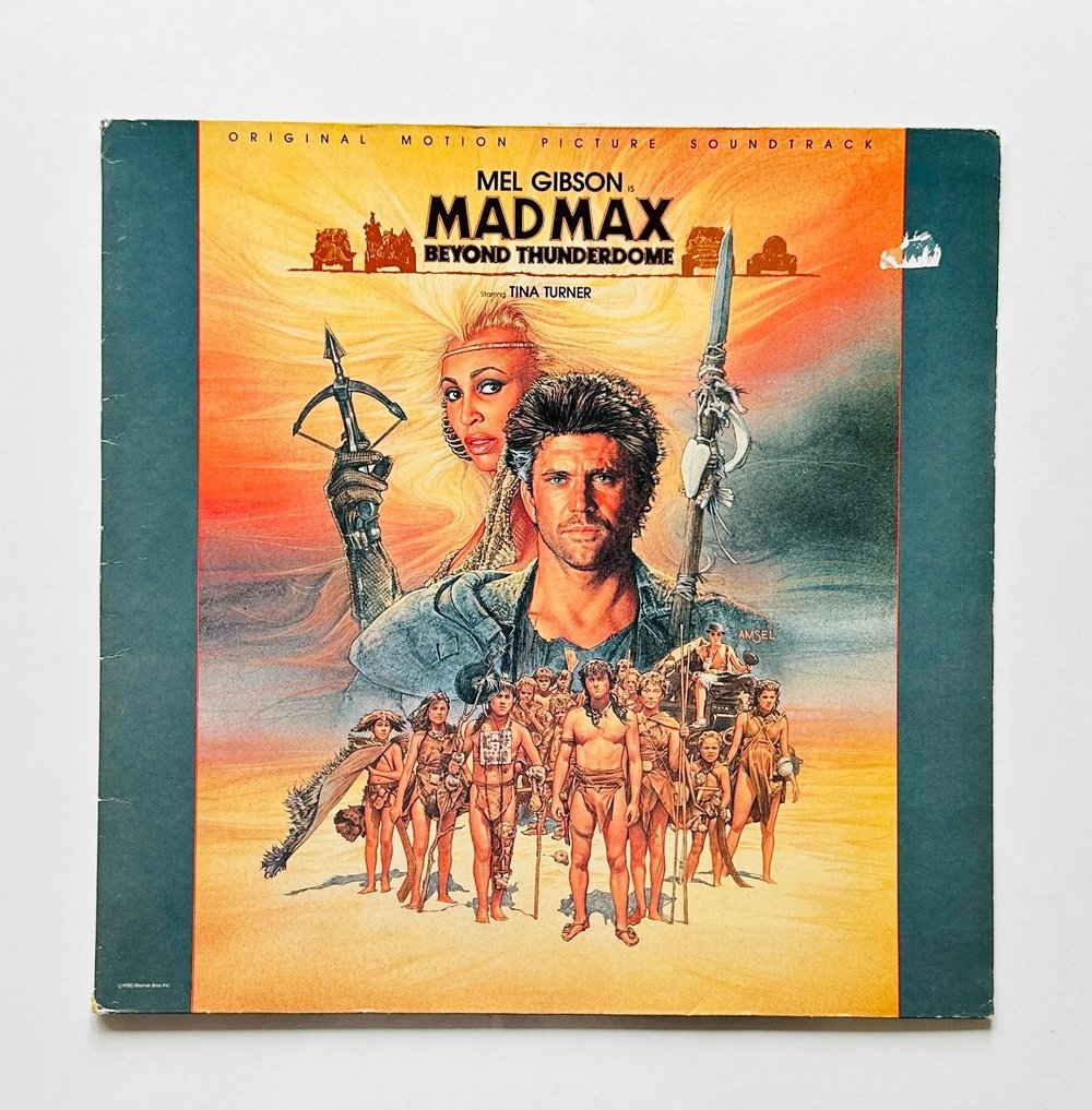 Mad Max Beyond Thunderdome (Original Motion Picture Soundtrack) Dönem Baskı Plak