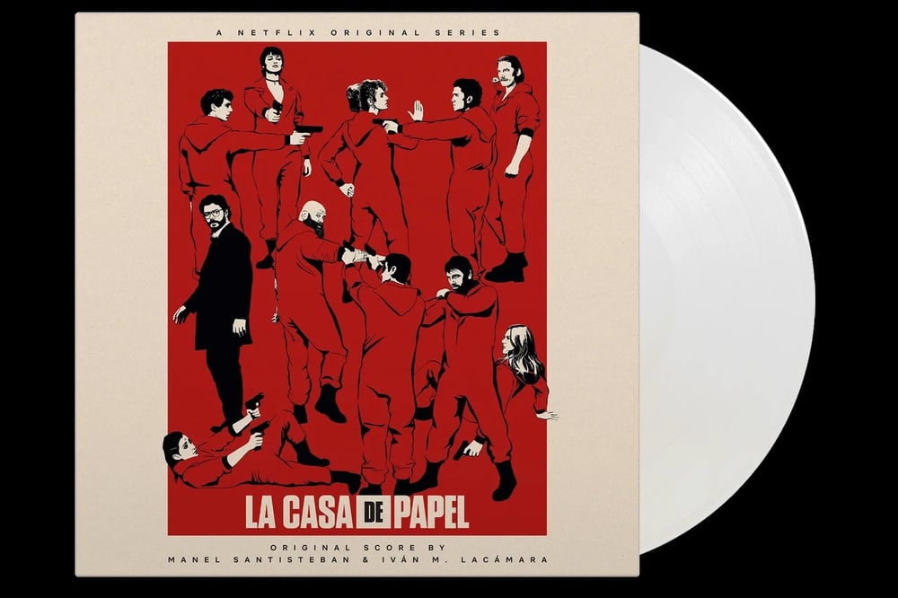 Manel Santisteban & Ivan M. Lacarama - La Casa De Papel (crystal clear) Plak