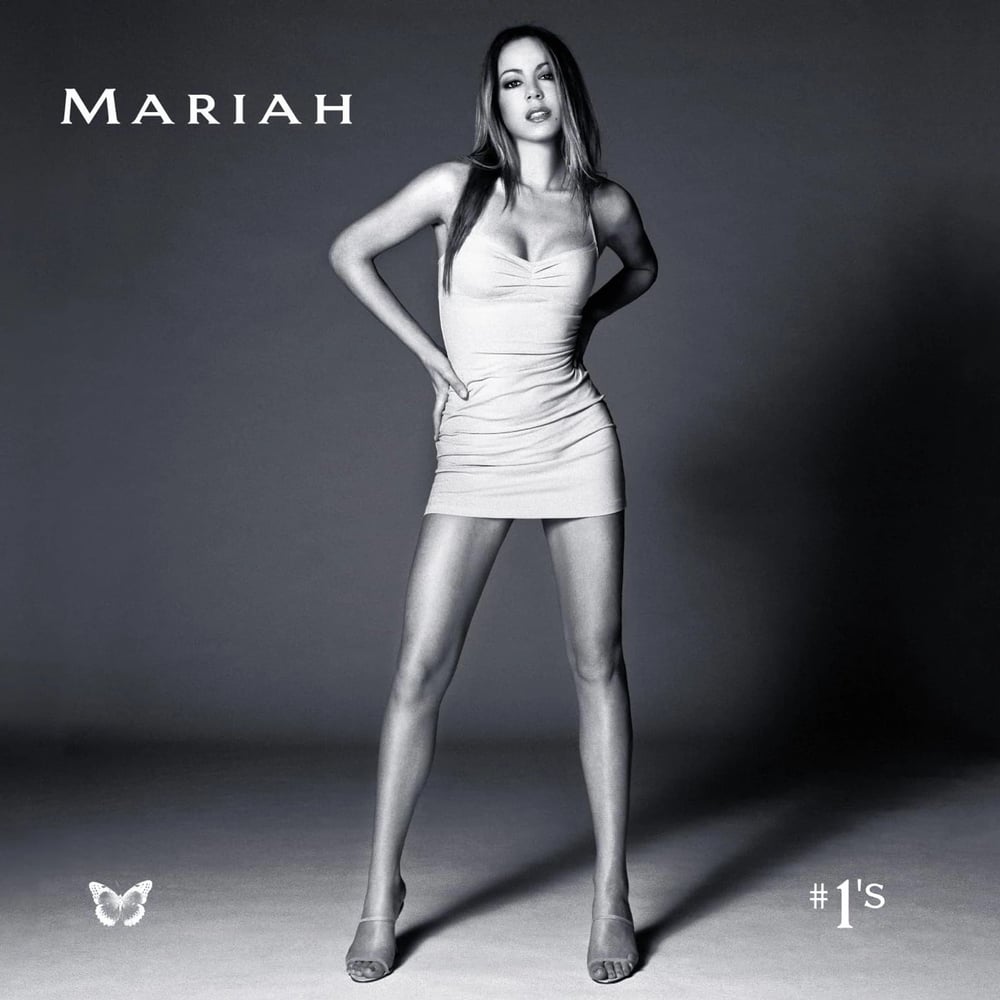 Mariah Carey - #1's (Metallic Silver & Black Swirl Vinyl) - Plak