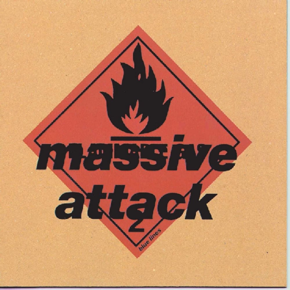 Massive Attack - Blue Lines - Plak