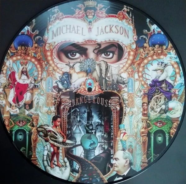 Michael Jackson - Dangerous (Limited Edition - Picture Disc) - Plak