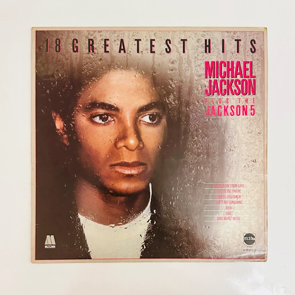 Michael Jackson Plus The Jackson 5 – 18 Greatest Hits Dönem Baskı Plak