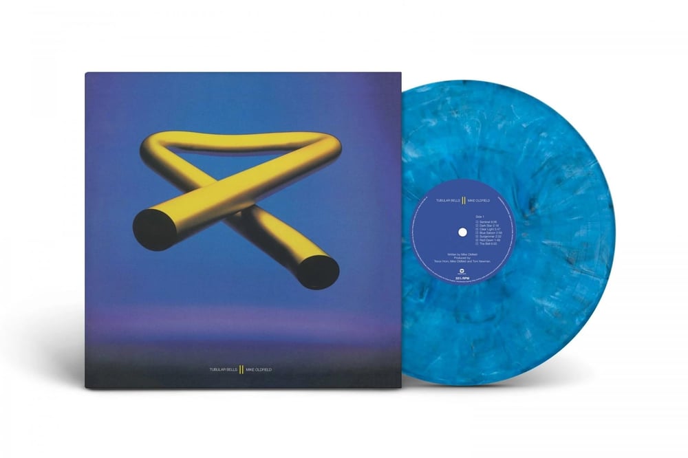 Mike Oldfield - Tubular Bells II (RSD) (Blue Marbled Vinyl) - Plak
