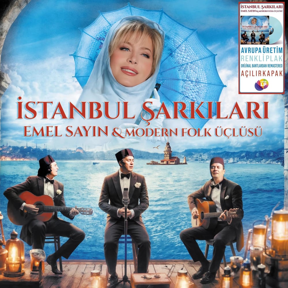 Modern Folk Üçlüsü, Emel Sayın - İstanbul Şarkıları (Renkli Plak) - Plak
