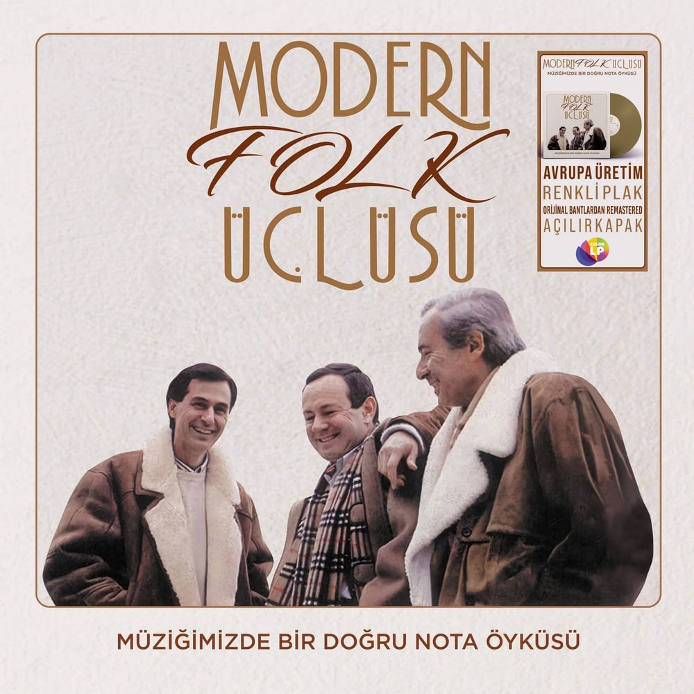 Modern Folk Üçlüsü - Müziğimizde Bir Doğru Nota Öyküsü (Renkli Plak) - Plak
