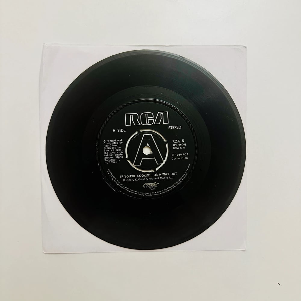 Odyssey – If You're Lookin' For A Way Out Dönem Baskı 45 lik Plak