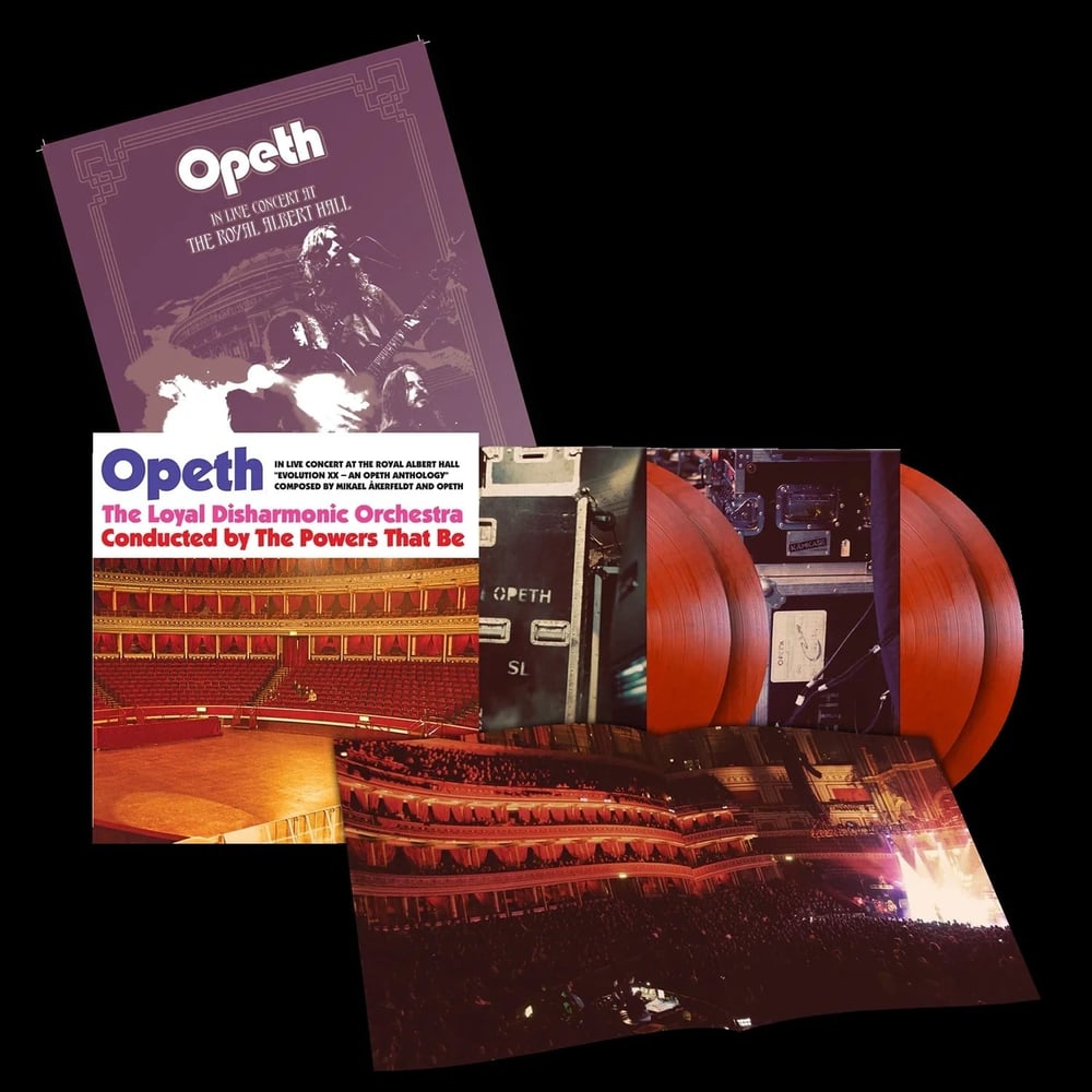 Opeth - In Live Concert At The Royal Albert Hall (180g) (Limited Numbered Edition) (Red & Black Marbled Vinyl) - Plak