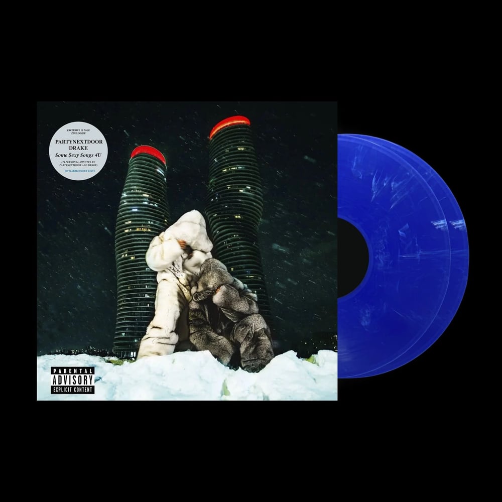 Partynextdoor, Drake - $ome $exy $ongs 4 (Opaque Blue Vinyl) - Plak