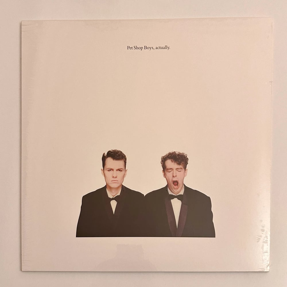 Pet Shop Boys - Actually Plak