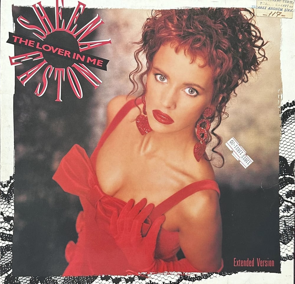 Sheena Easton-The Lover In Me Dönem Baskı Plak