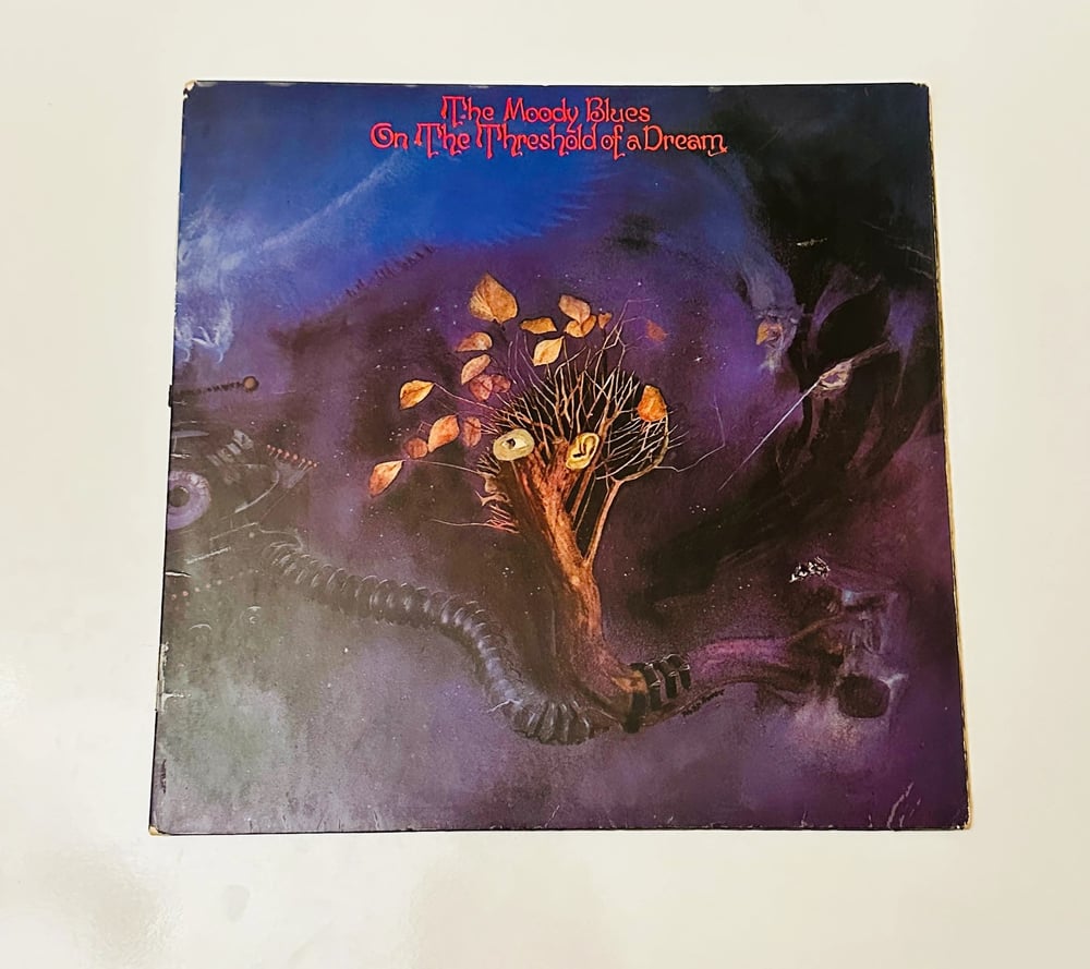 The Moody Blues – On The Threshold Of A Dream Dönem Baskı Plak