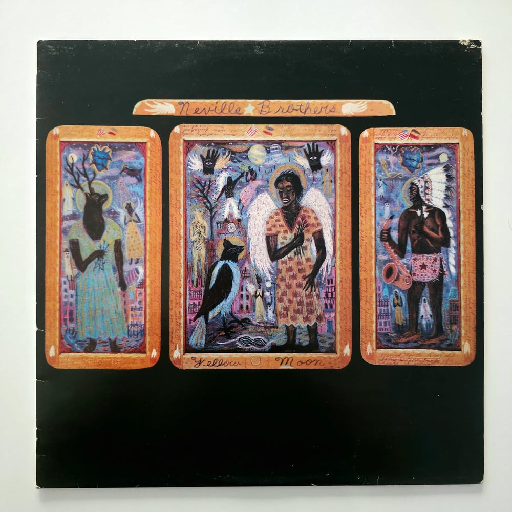 The Neville Brothers – Yellow Moon - Dönem Baskı Plak