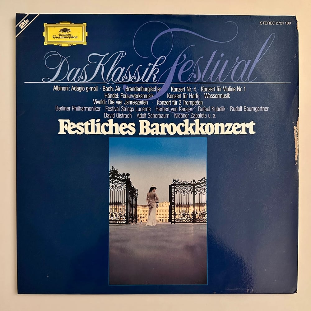 Tomaso Albinoni, Johann Sebastian Bach, Georg Friedrich Händel, Antonio Vivaldi – The Baroque Concert Dönem Baskı Plak