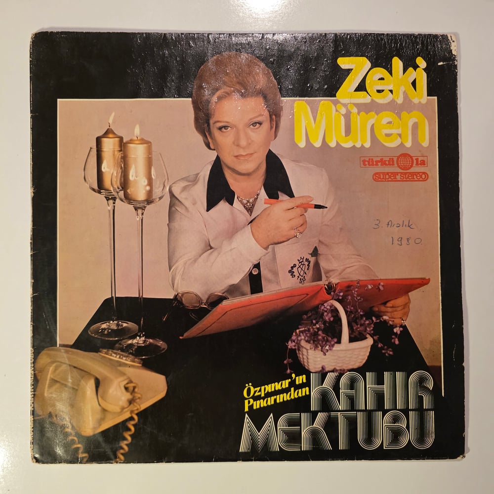 Zeki Müren – Özpınar'ın Pınarından Kahır Mektubu - Plak