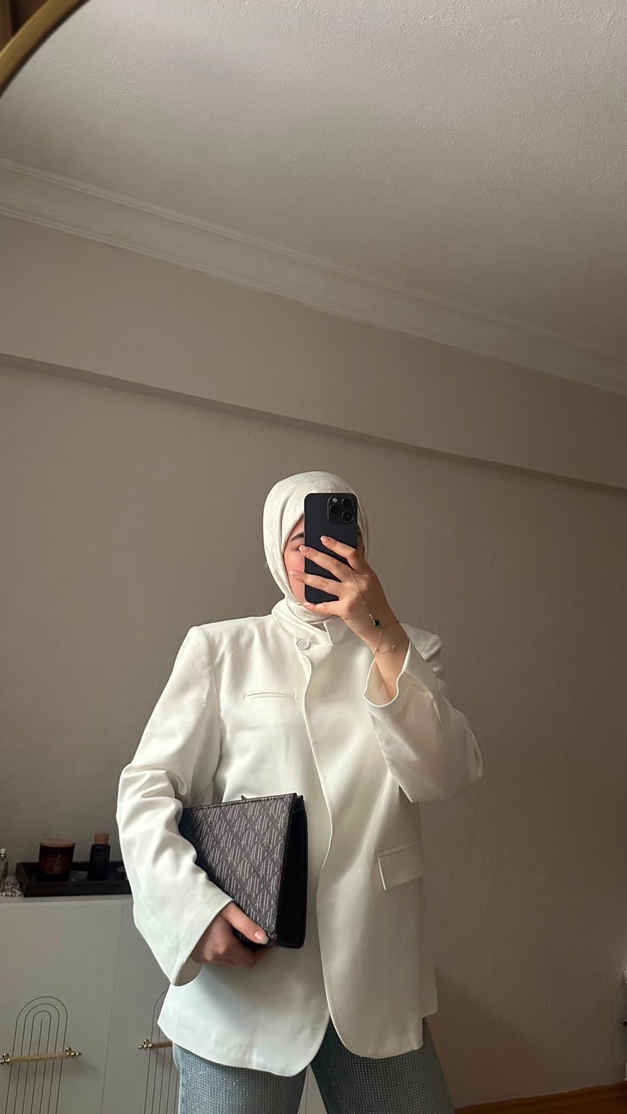 ZRA MUADİL BLAZER CEKET | BEYAZ